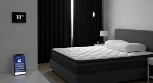 Quarto moderno para sono de qualidade com cama box, pillow e cortinas blackout